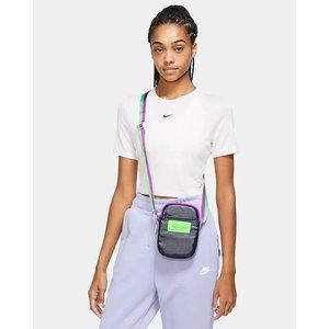 Nike Heritage Crossbody Bag (Small, 1L) Obsidian Green Strike DZ6294 451